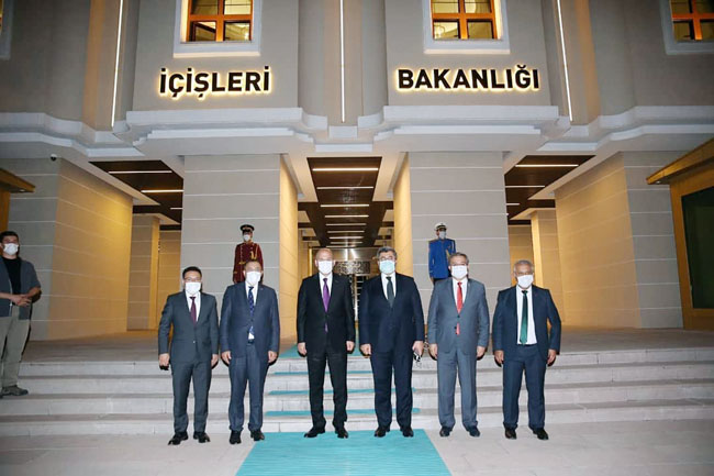 AFYON HEYETİ BAKAN SOYLU'YU ZİYARET ETTİ