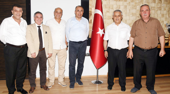 ESKİ MÜDÜR ŞEN’DEN BAŞKAN ZEYBEK’E ZİYARET