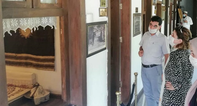 BAKAN SELÇUK’UN EŞİ RANA SELÇUK İLİMİZE GELDİ