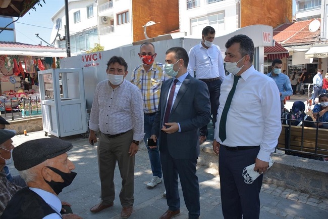 GURBETÇİLERE MASKE VE SOSYAL MESAFE DENETİMİ
