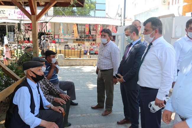 VALİ YARDIMCISI KAYA EMİRDAĞ’DA İNCELEMELERDE BULUNDU