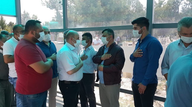 BAŞKAN KOYUNCU'NUN ACI GÜNÜ