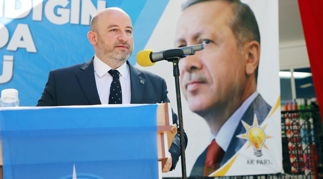 “AK PARTİ LAF DEĞİL, İŞ ÜRETİYOR”