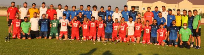 GÖSTERİ MAÇINI DOSTLUK KAZANDI