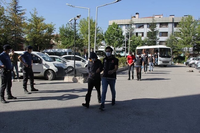 UYUŞTURUCU OPERASYONUNUN GÖRÜNTÜLERİ ORTAYA ÇIKTI