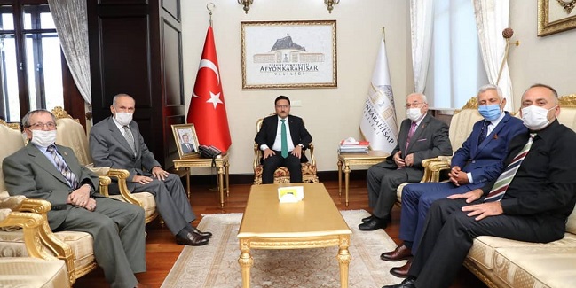 YURTER’DEN VALİ ÇİÇEK’E ZİYARET