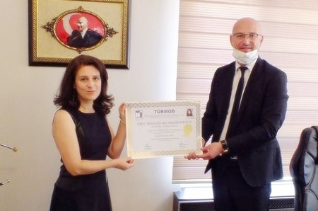 YENİ MALİ MÜŞAVİRLER RUHSATLARINI ALDI