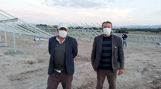 Şuhut'taki köyün içme suyu güneş enerjisinden sağlanacak