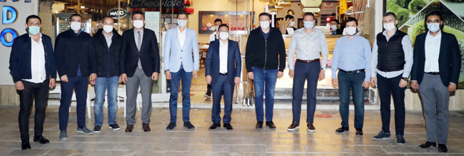 VALİ ÇİÇEK, GENÇ GİRİŞİMCİLERLE BİR ARAYA GELDİ