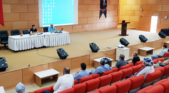 COVİD-19 DEĞERLENDİRME TOPLANTISI YAPILDI