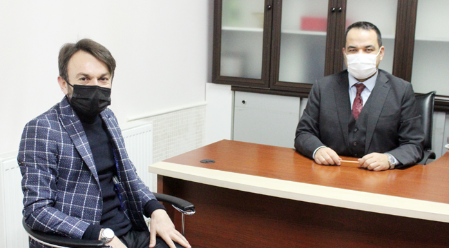 EĞİTİM BİR-SEN'DEN GAZETEMİZE ZİYARET
