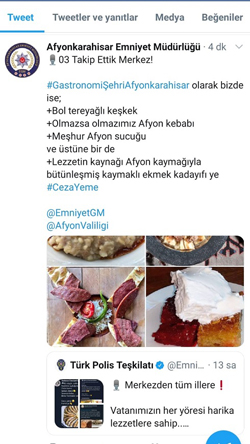 EMNİYETİN PAYLAŞIMI BEĞENİ TOPLADI