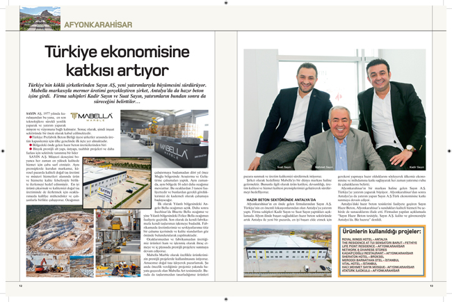 ÜLKE EKONOMİSİNE KATKIDA BULUNMAYA DEVAM EDİYOR