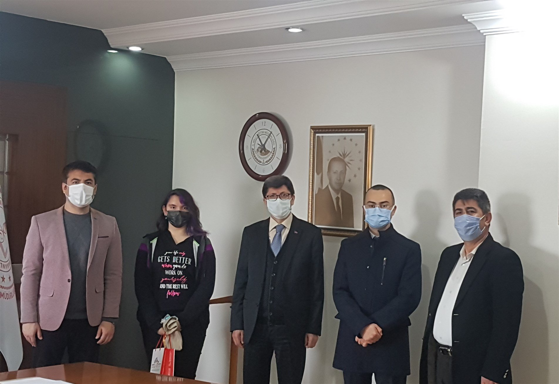 TÜBİTAK TÜRKİYE 2.’SİNDEN YALÇIN’A ZİYARET