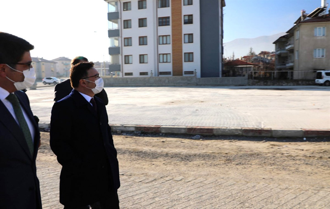 Vali Gökmen Çiçek Sultandağı İlçesindeydi