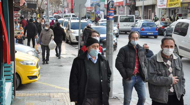Kısıtlama öncesi Afyonkarahisar’da ürküten manzara