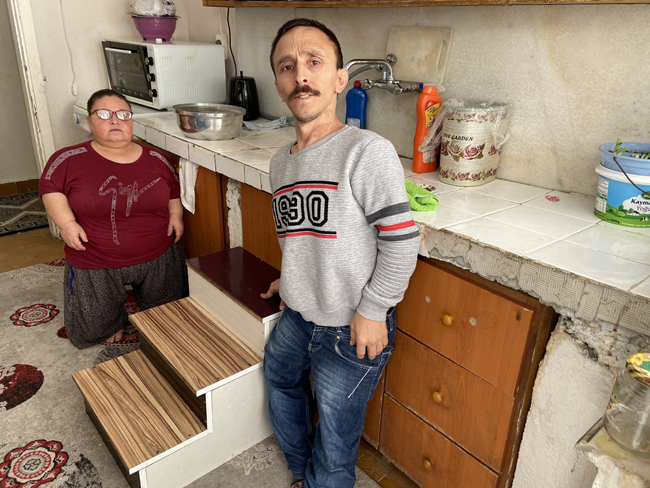 Tek istekleri boylarına göre mutfak tezgahı