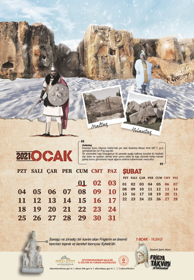 FRİGYA’YA TAKVİMLİ TANITIM