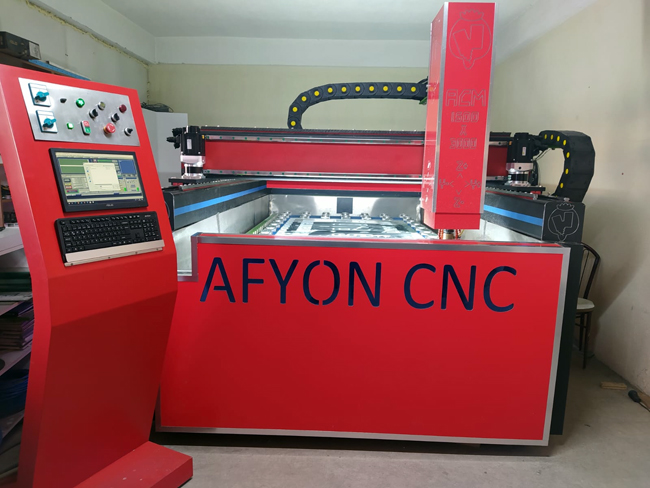AFYON CNC YAPTIKLARI MAKİNE İLE BİR İLKİ BAŞARDI