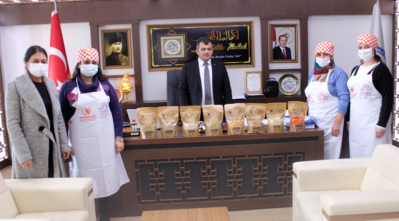 EMİRDAĞLI KADINLAR HEM ÜRETECEK HEM KAZANACAK
