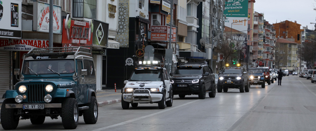 OFF-ROAD TUTKUNLARI AFYON’DA BULUŞTU
