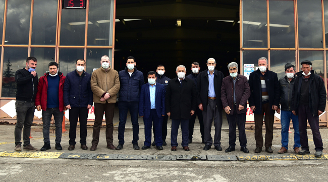 “Hal esnafı birlik ve beraberlik örneği sergilediler”