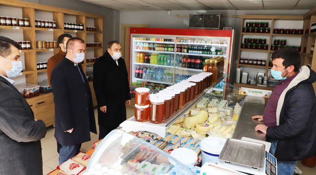 AK PARTİ’DEN ESNAF ZİYARETİ