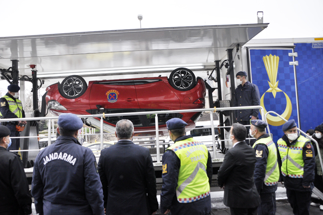 Jandarma öğrencilere Trafik eğitimi verdi