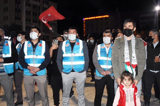 İsrail’in Mescid-i Aksa’daki saldırılarına Afyonkarahisar’dan tepki