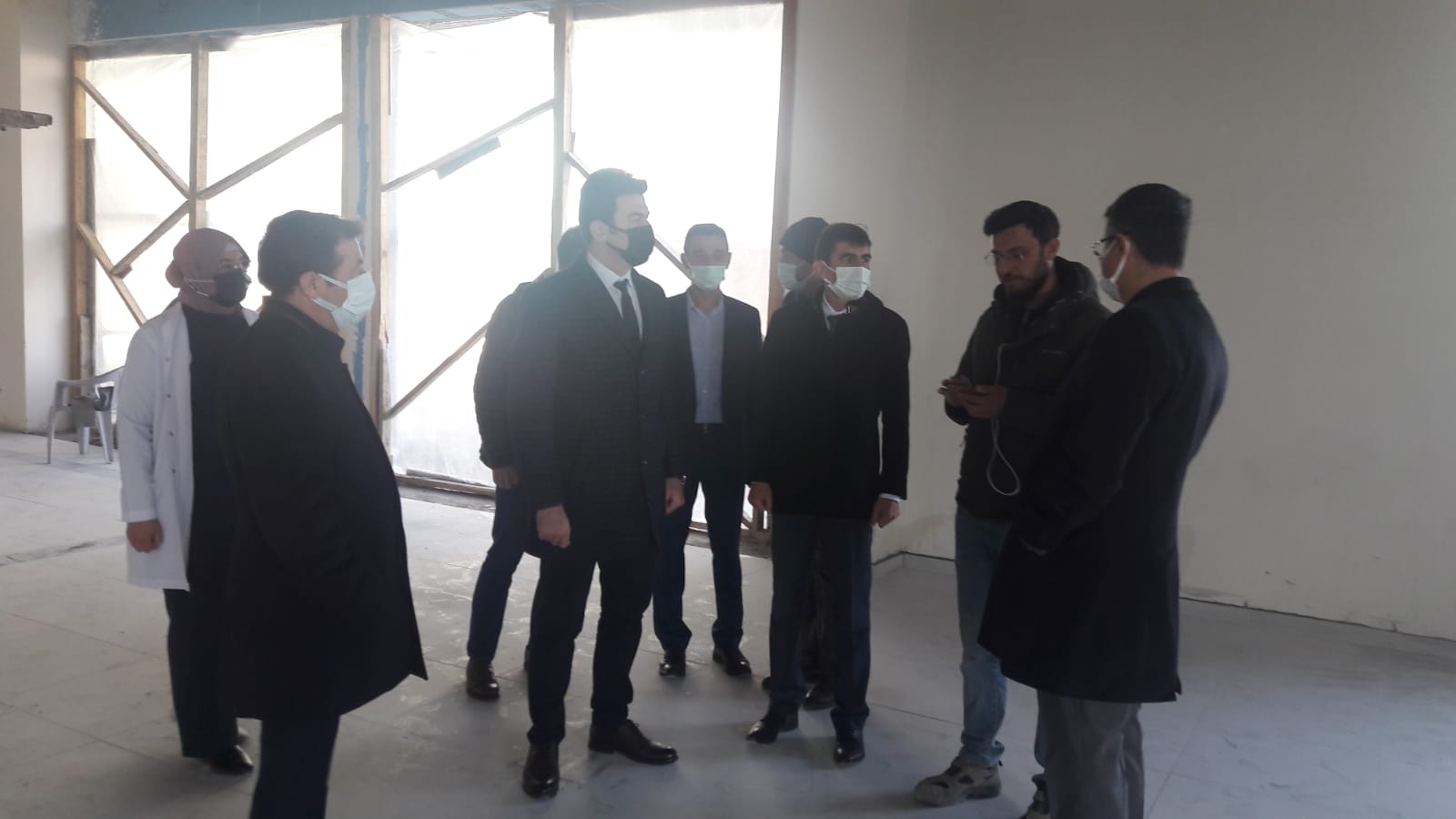 DEVLET HASTANESİ EK BİNASI İNCELENDİ