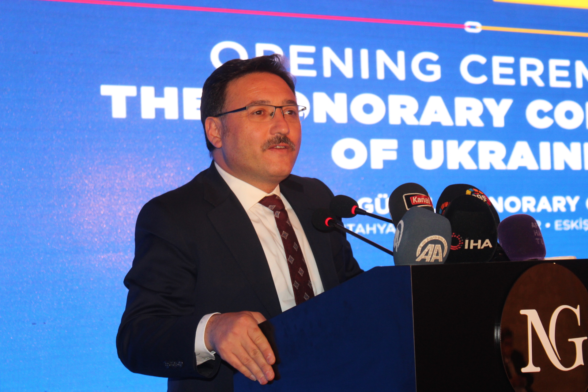 GÜRAL, UKRAYNA AFYONKARAHİSAR FAHRİ KONSOLOSU OLDU