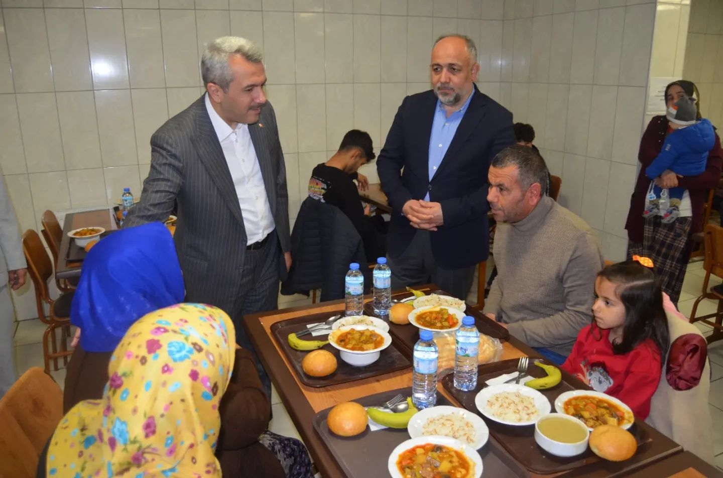 BAKAN YARDIMCISI BAYDAŞ, DEPREMZEDELERLE İFTARDA BULUŞTU