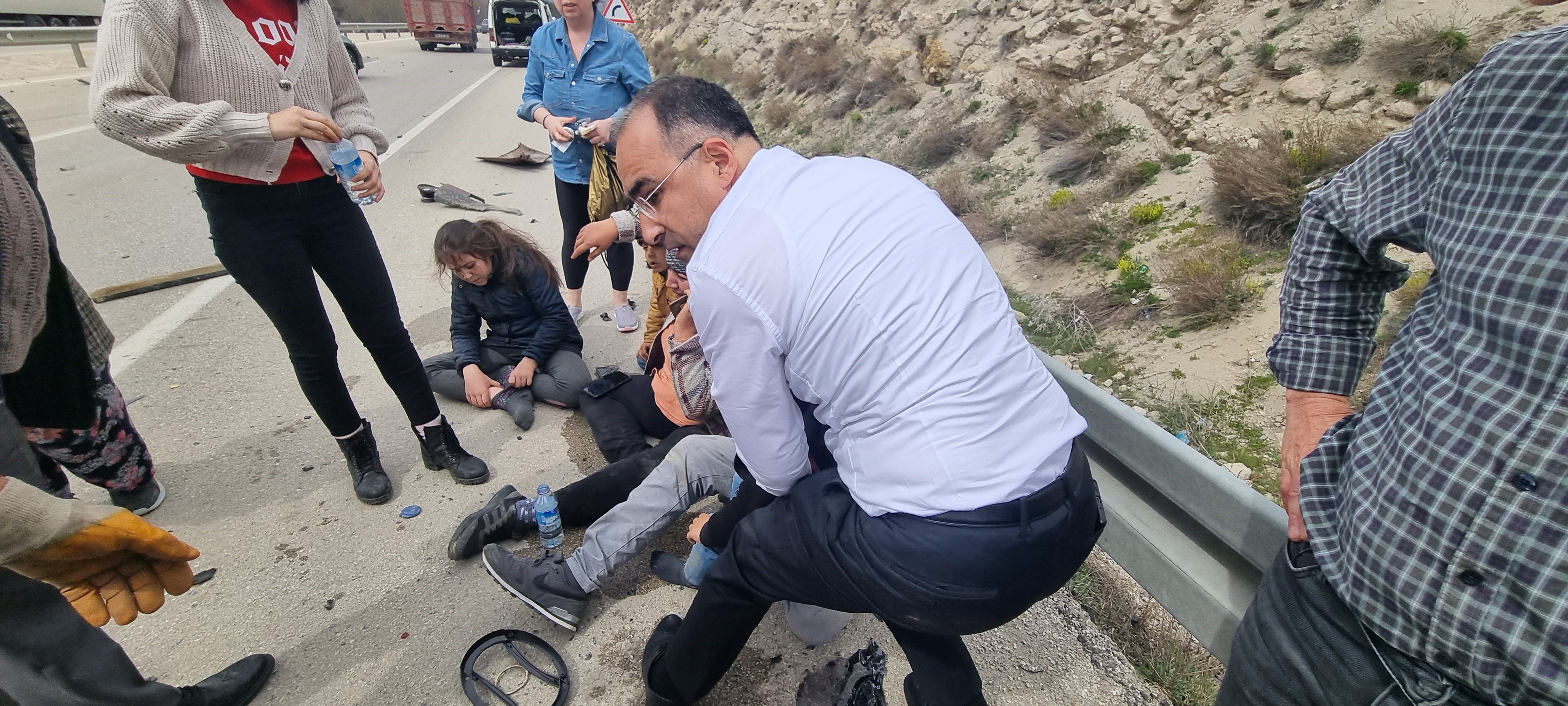 AK PARTİ MİLLETVEKİLİ ADAYI ARSLAN'DAN HAYATİ MÜDAHALE
