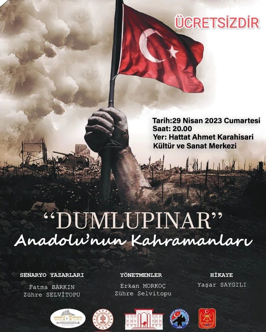 AFYON’DA KURTULUŞ SAVAŞI DESTANI TİYATRO SAHNESİNDE