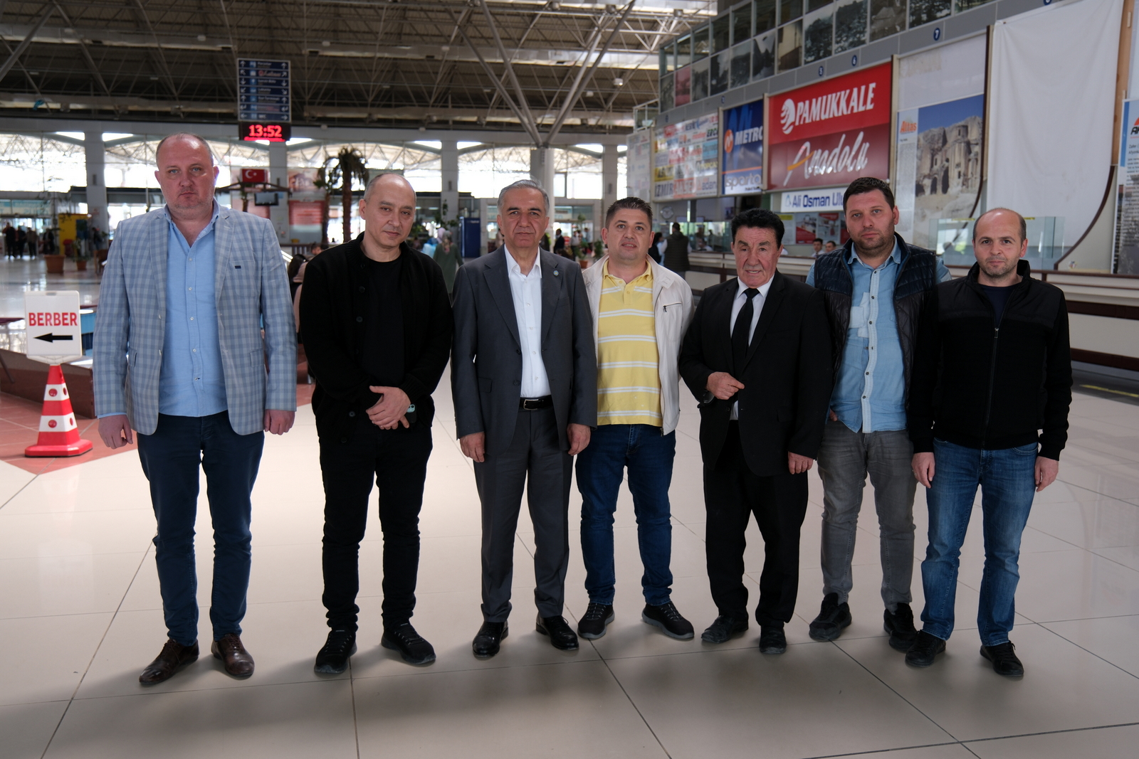 ARABACI OTOGARI ZİYARET ETTİ, LOKUM YAPTI