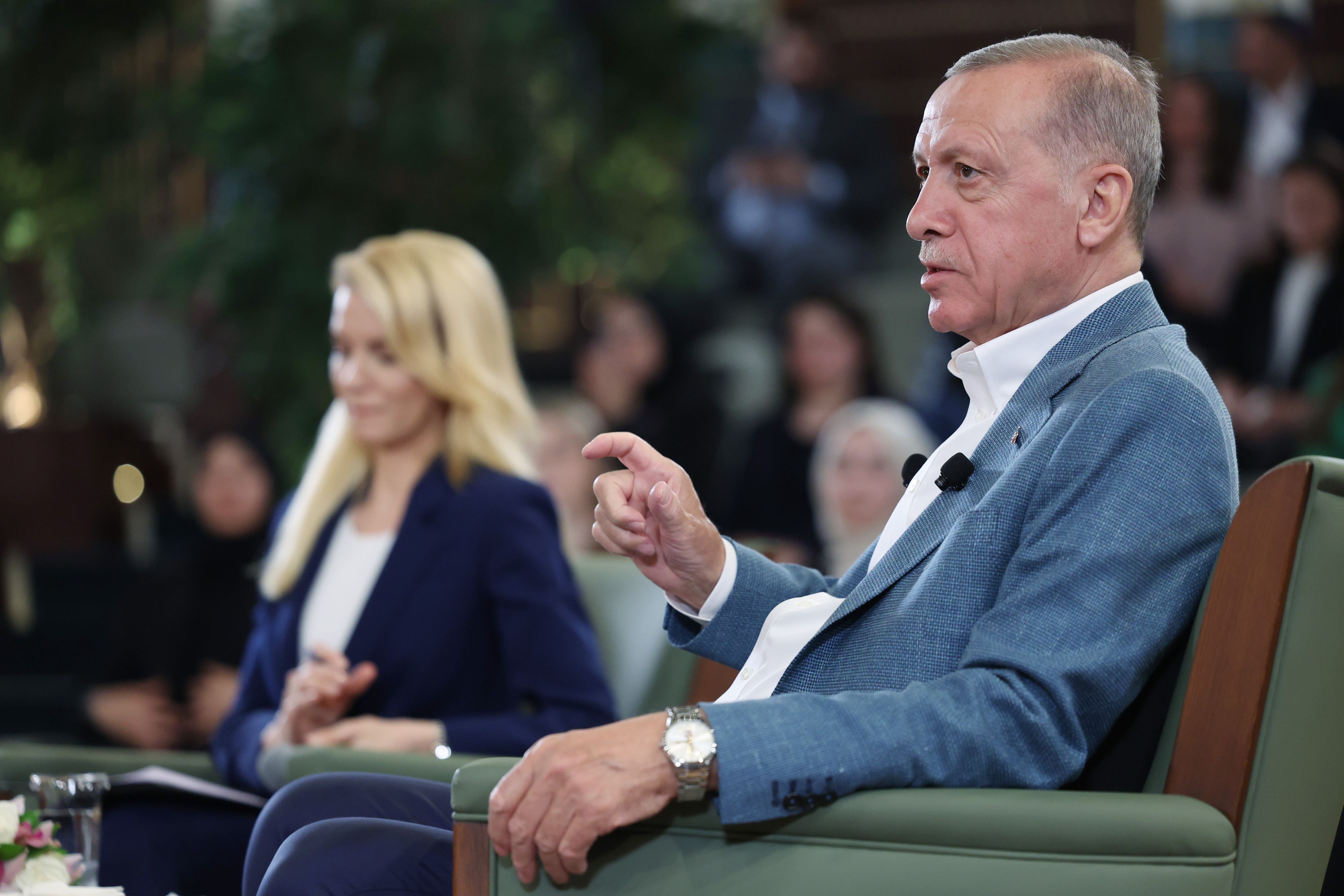 CUMHURBAŞKANI ERDOĞAN GENÇLERLE BULUŞTU