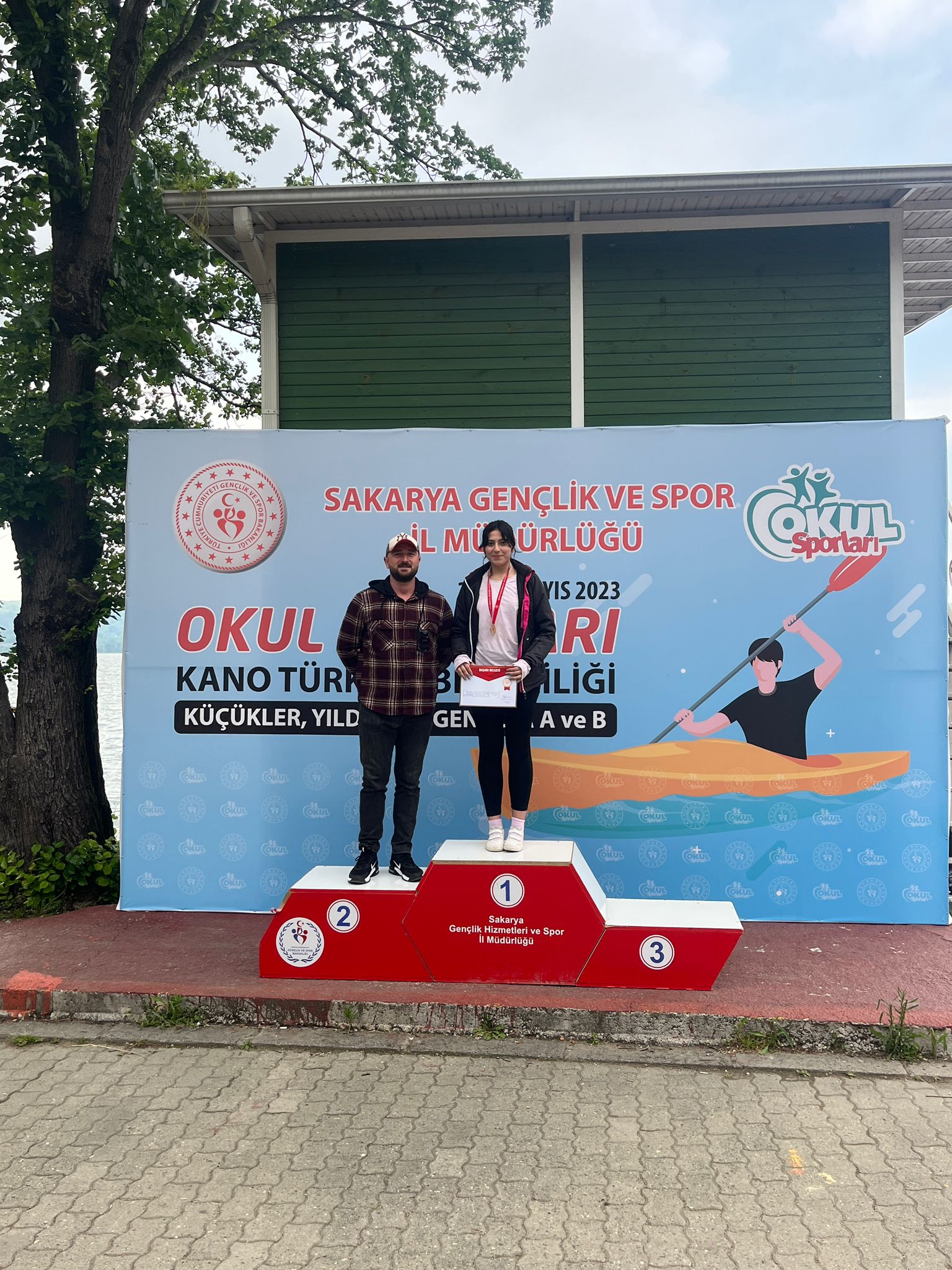 AFYONKARAHİSARLI SPORCU KANODA TÜRKİYE BİRİNCİSİ OLDU