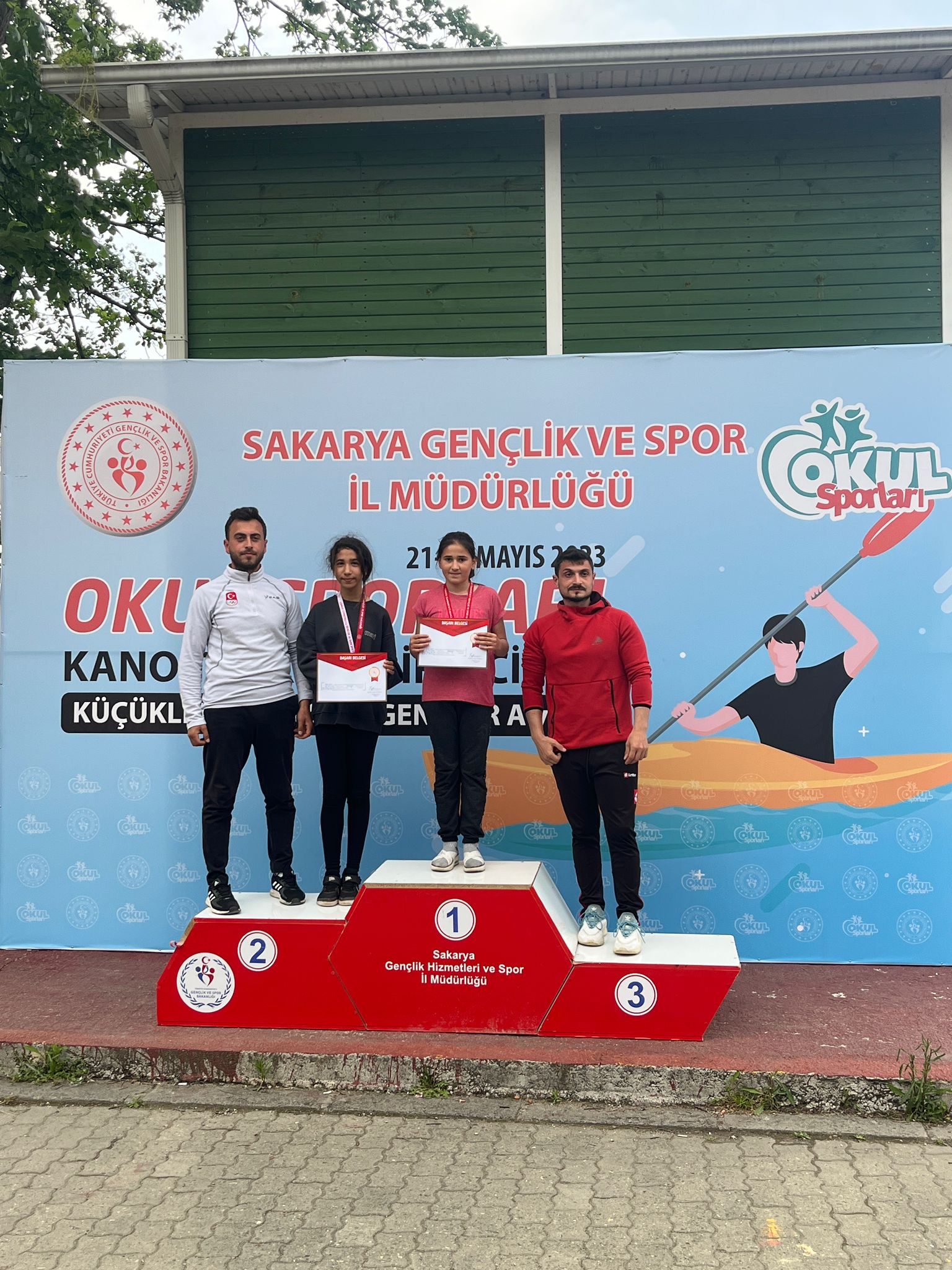 AFYONKARAHİSARLI SPORCU KANODA TÜRKİYE BİRİNCİSİ OLDU
