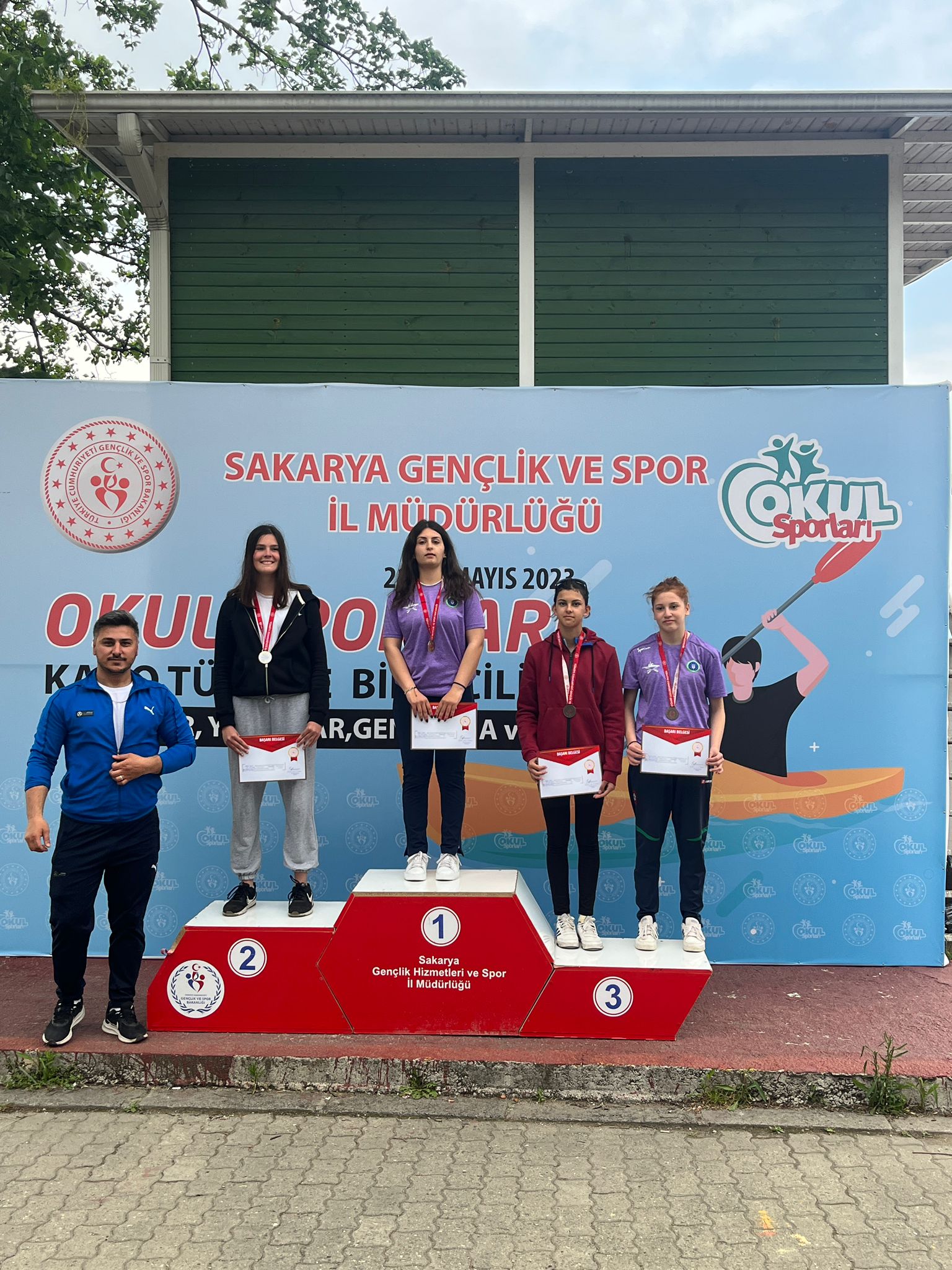 AFYONKARAHİSARLI SPORCU KANODA TÜRKİYE BİRİNCİSİ OLDU