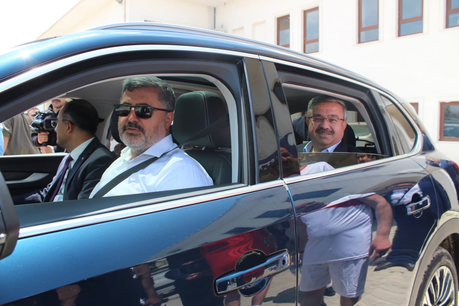 ZAFER STADYUMUNDAN TOGG İLE AYRILDILAR
