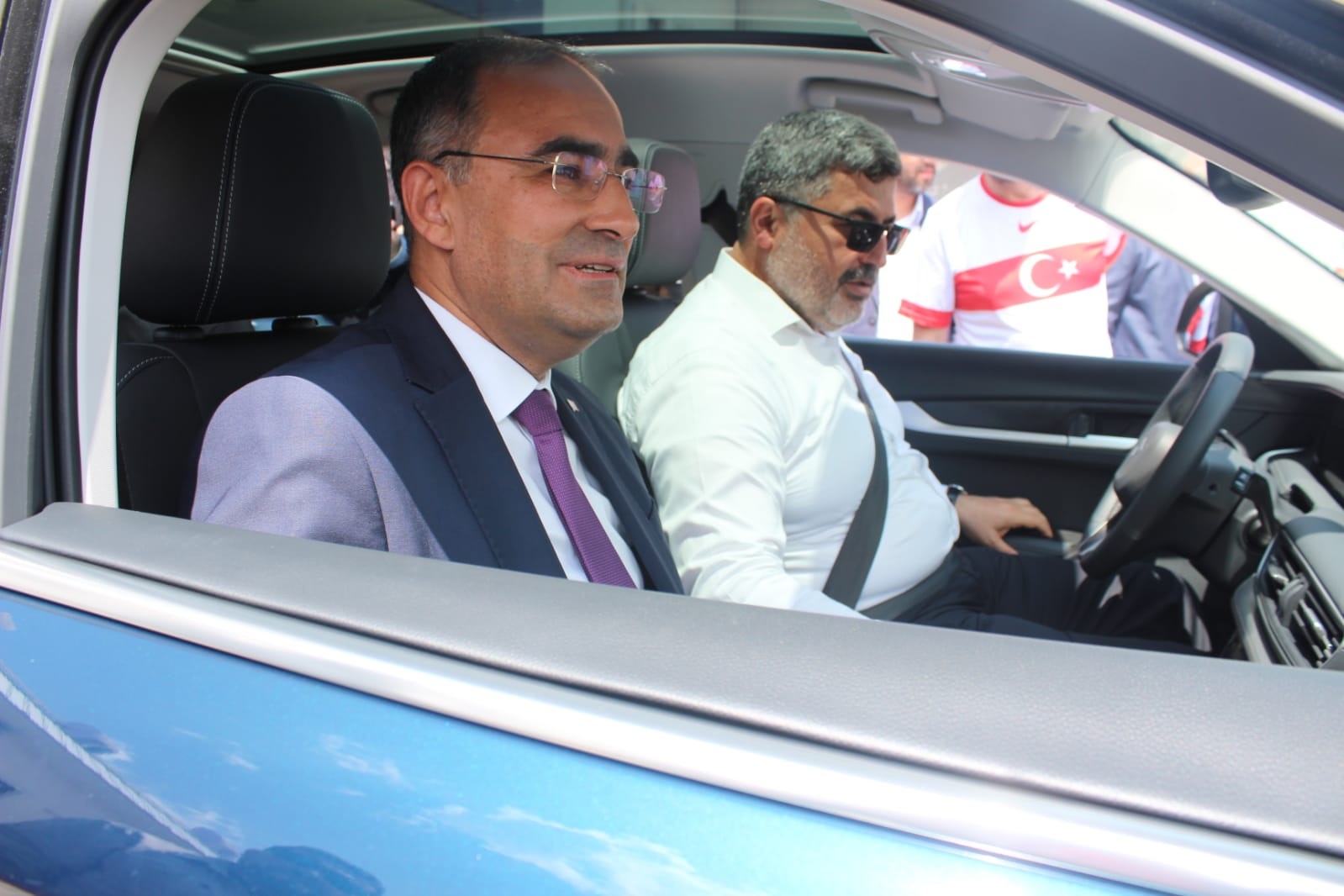 ZAFER STADYUMUNDAN TOGG İLE AYRILDILAR