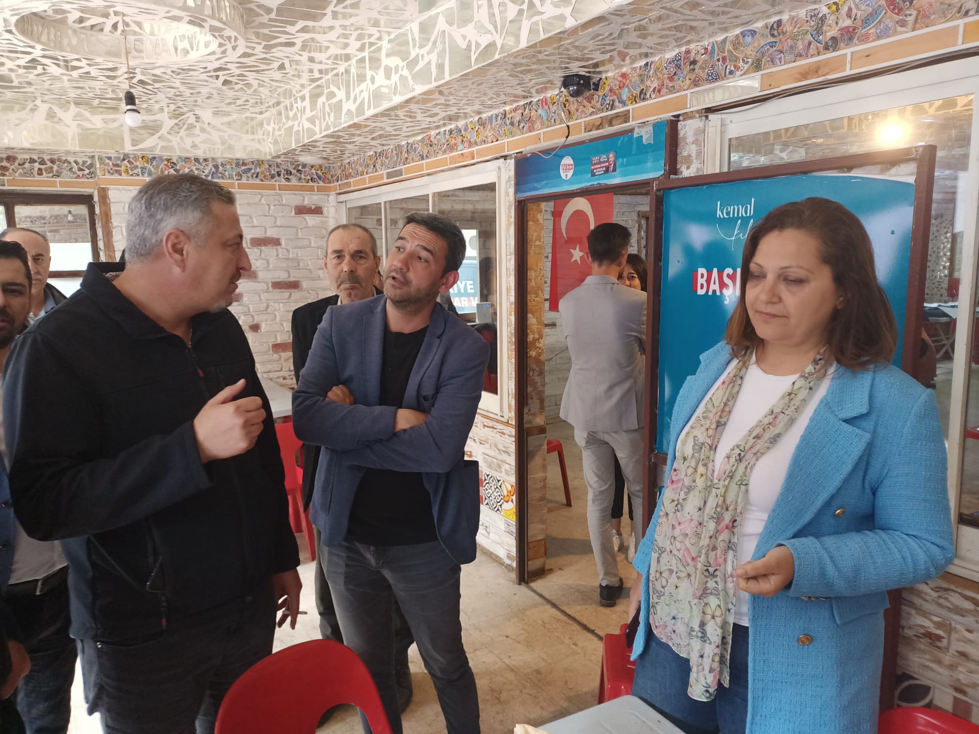 KÖKSAL, SKM’DE SONUÇLARI TAKİP EDİYOR