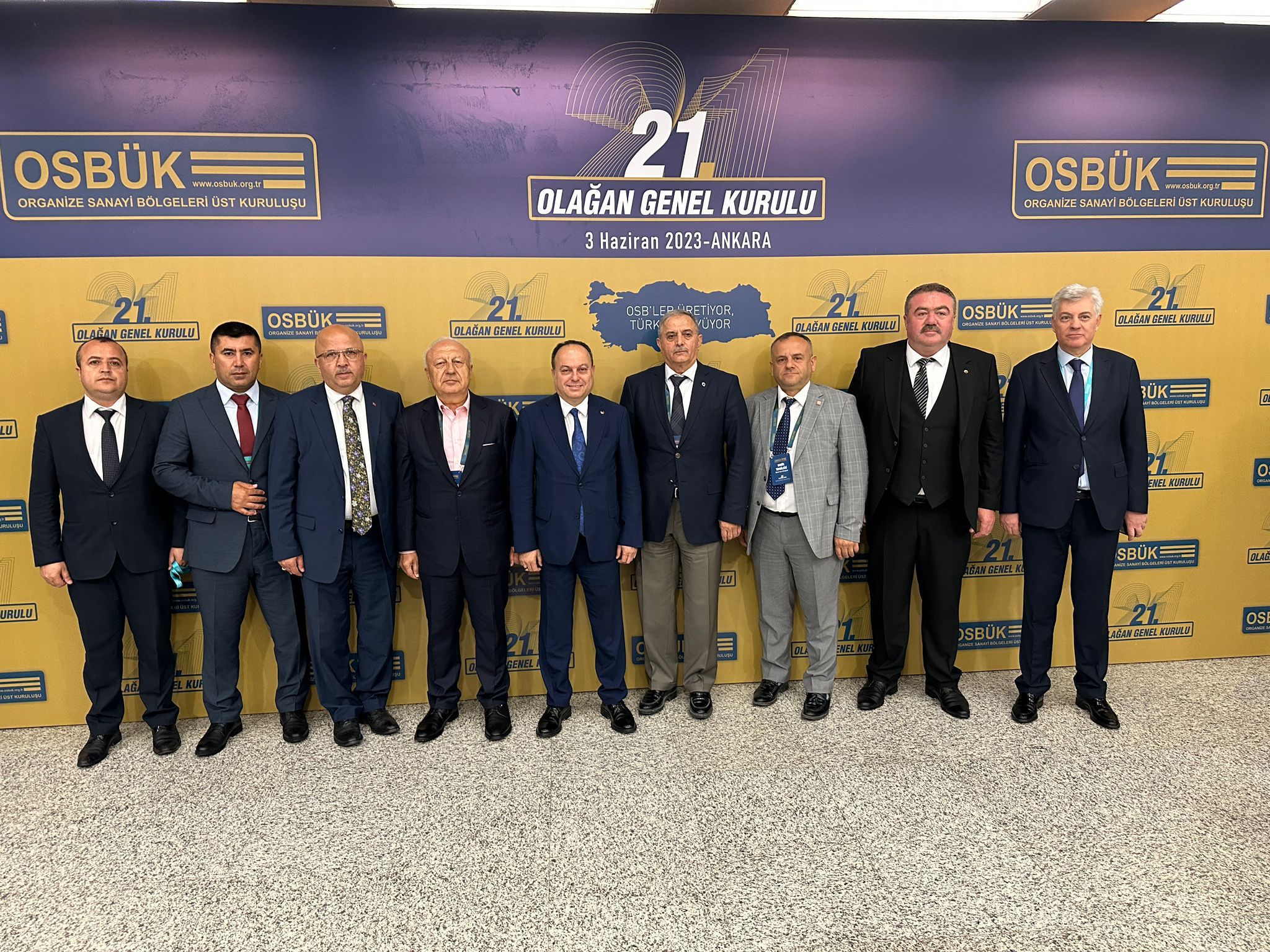 OSBÜK 21. OLAĞAN GENEL KURULU TOPLANDI