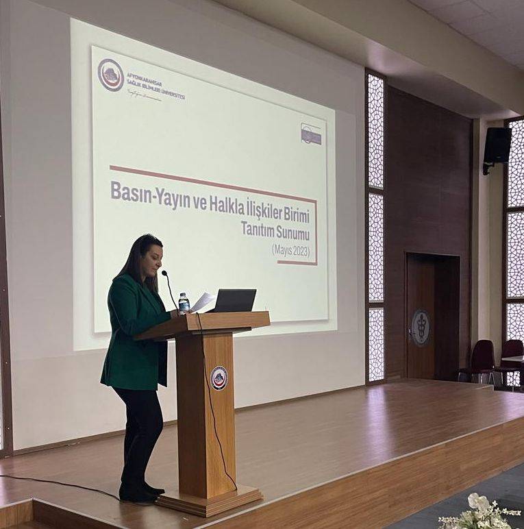 AFSÜ İLETİŞİM KOORDİNASYONU İÇİN DÜĞMEYE BASTI