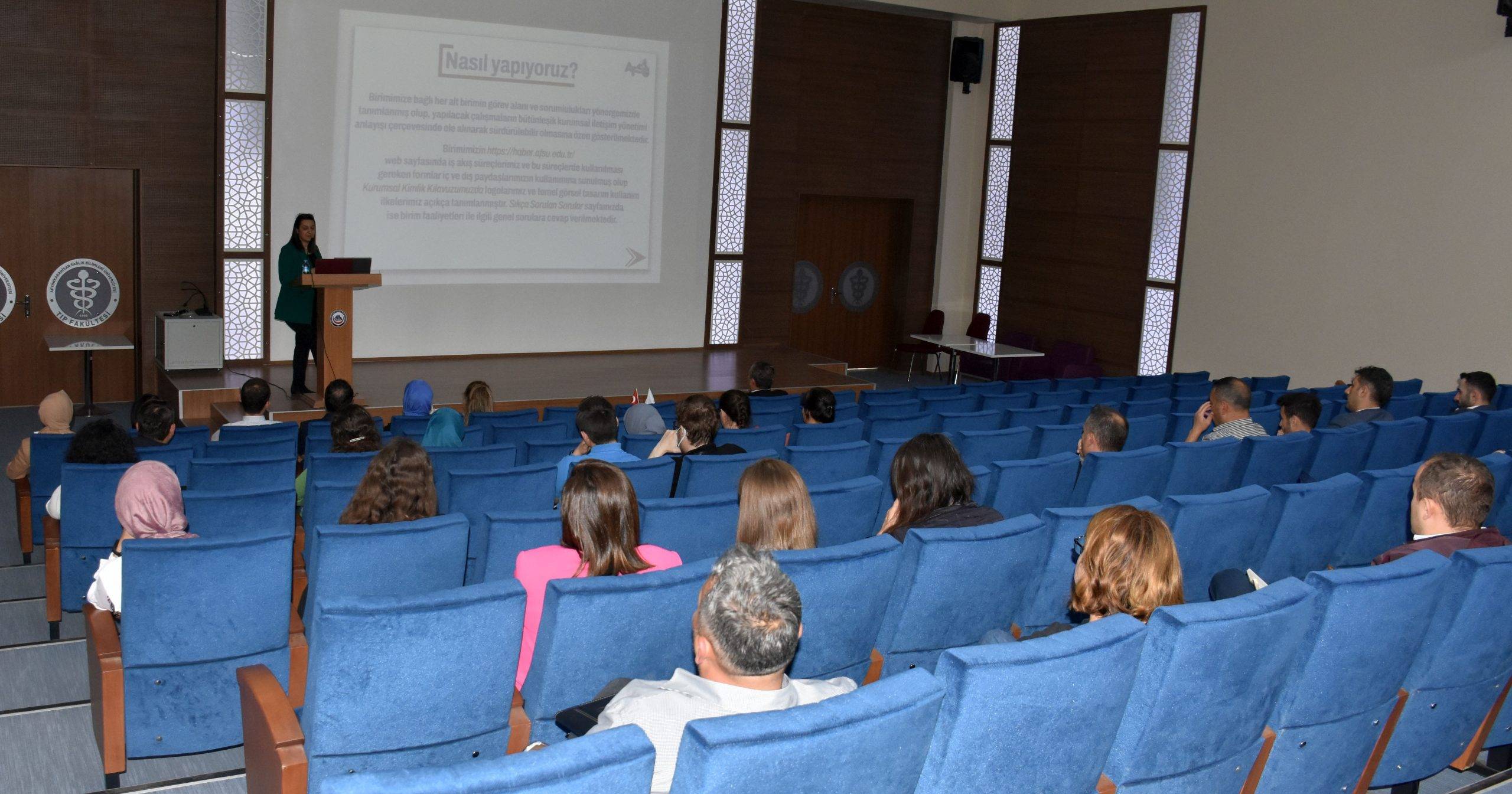 AFSÜ İLETİŞİM KOORDİNASYONU İÇİN DÜĞMEYE BASTI