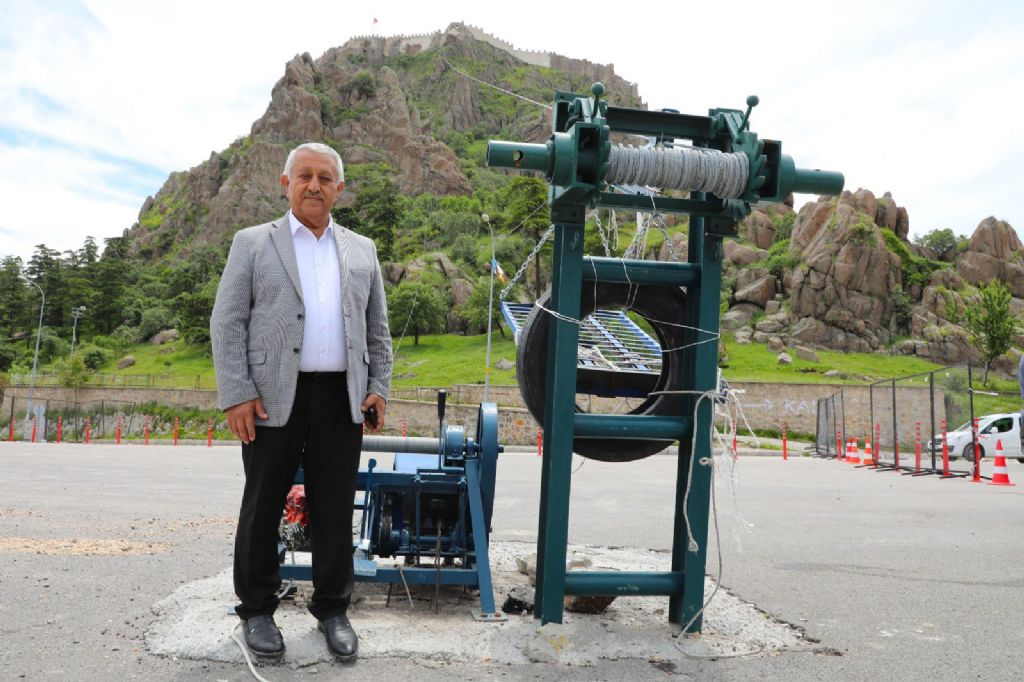 TELEFERİK PROJESİNDE ÇALIŞMALAR HIZLA İLERLİYOR