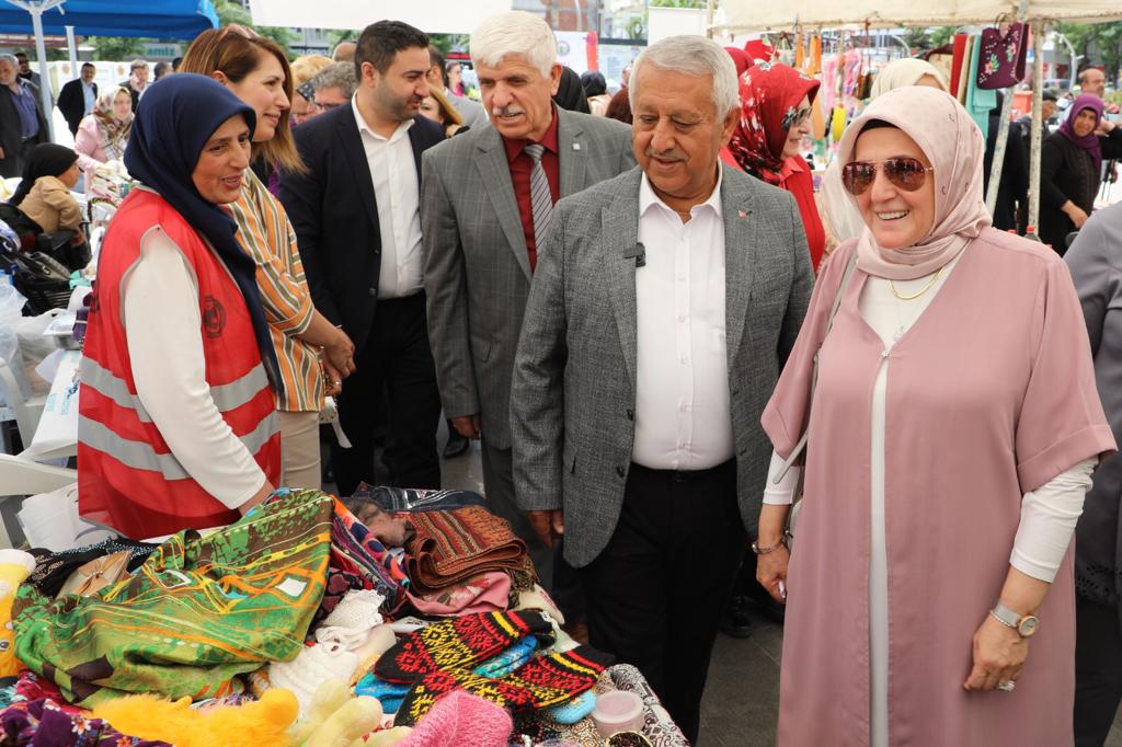 MARİFETLİ KADINLAR PAZARI AÇILDI