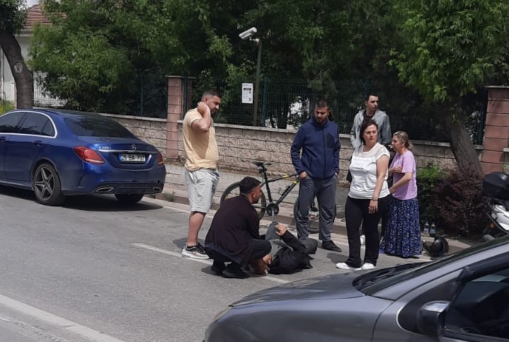 HATALI DÖNÜŞ KAZA GETİRDİ