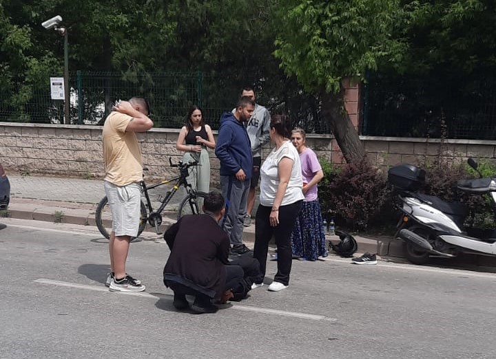 HATALI DÖNÜŞ KAZA GETİRDİ