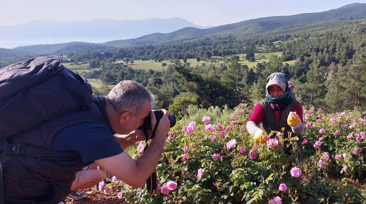 GÜL TARLALARINDA FOTO SAFARİ